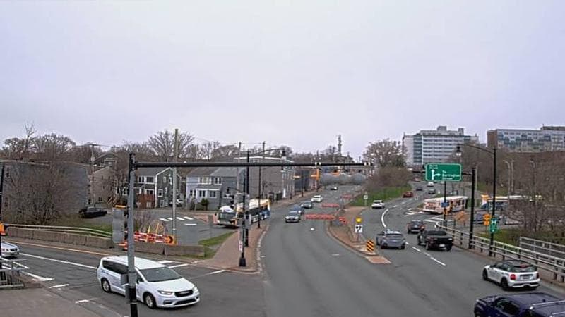 Mac Donald Bridge - Dartmouth bound