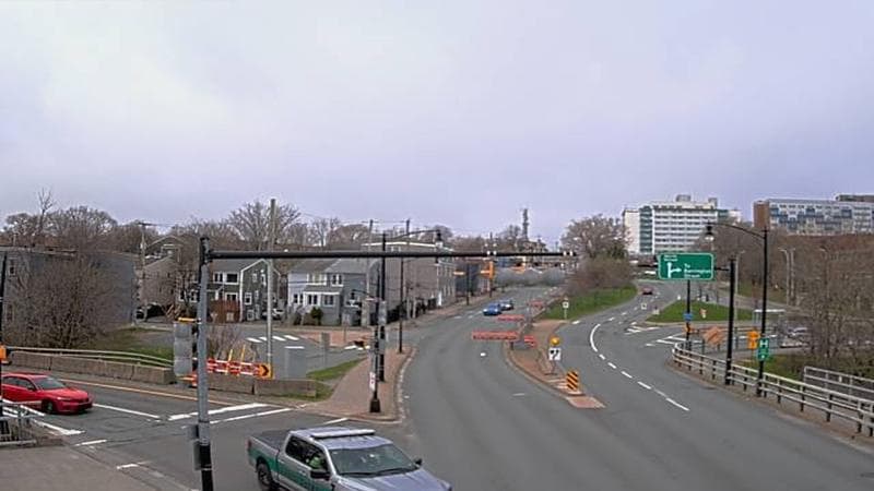 Mac Donald Bridge - Dartmouth bound