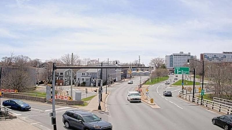 Mac Donald Bridge - Dartmouth bound