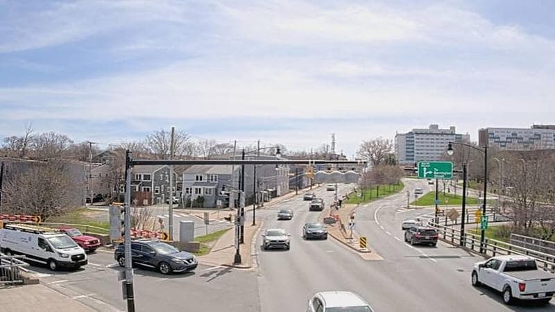 Mac Donald Bridge - Dartmouth bound