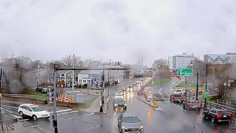 Mac Donald Bridge - Dartmouth bound