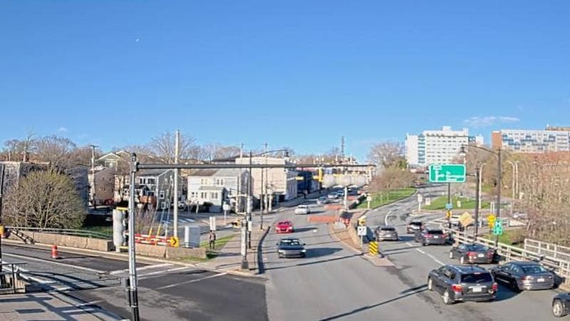 Mac Donald Bridge - Dartmouth bound