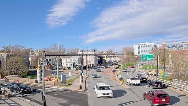 Mac Donald Bridge - Dartmouth bound