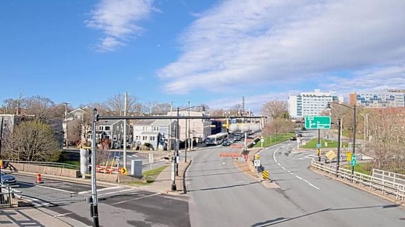 Mac Donald Bridge - Dartmouth bound