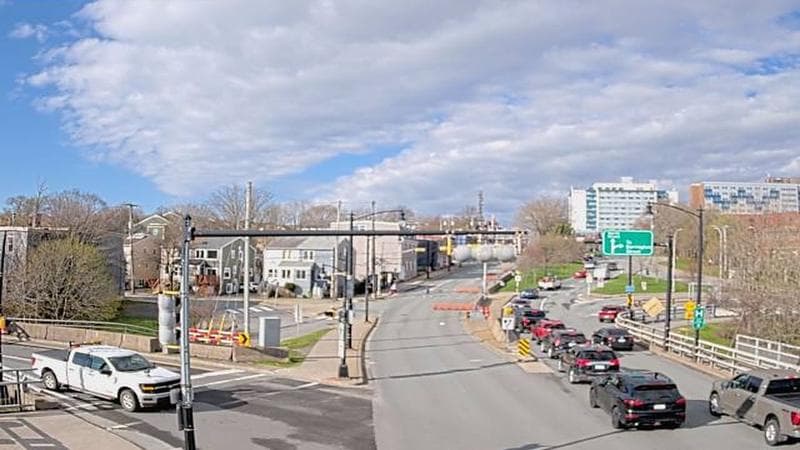 Mac Donald Bridge - Dartmouth bound