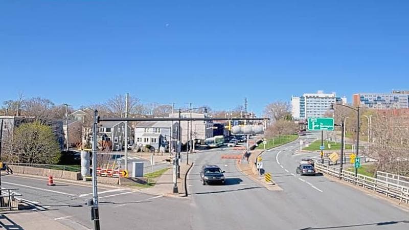 Mac Donald Bridge - Dartmouth bound