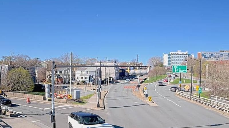 Mac Donald Bridge - Dartmouth bound