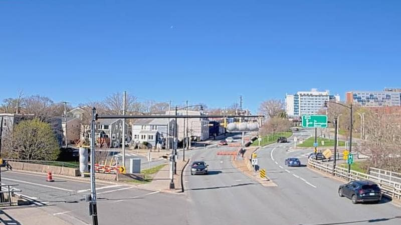 Mac Donald Bridge - Dartmouth bound