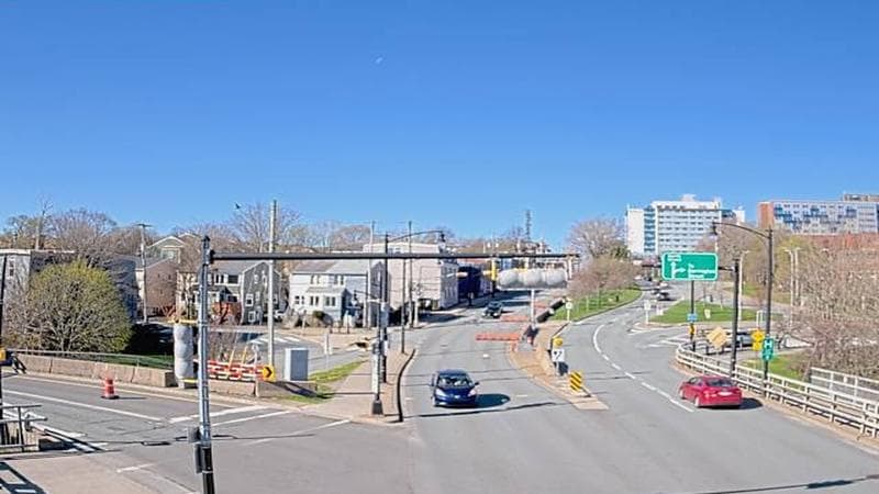 Mac Donald Bridge - Dartmouth bound
