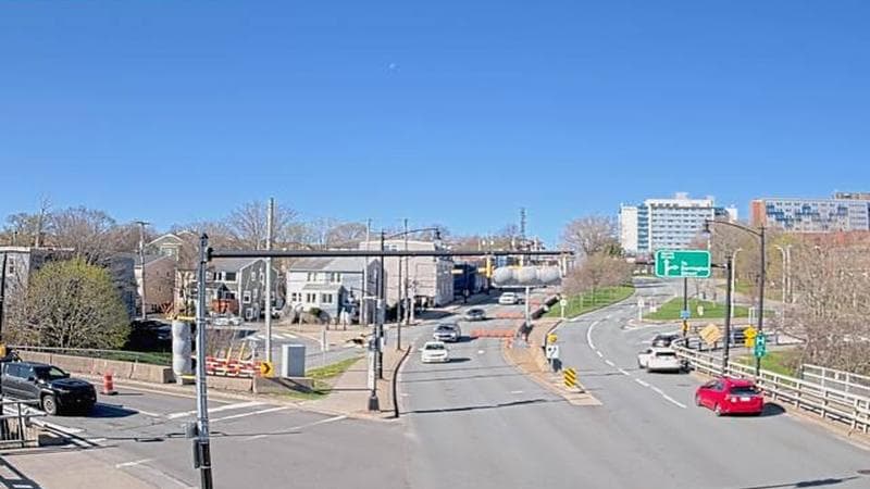 Mac Donald Bridge - Dartmouth bound