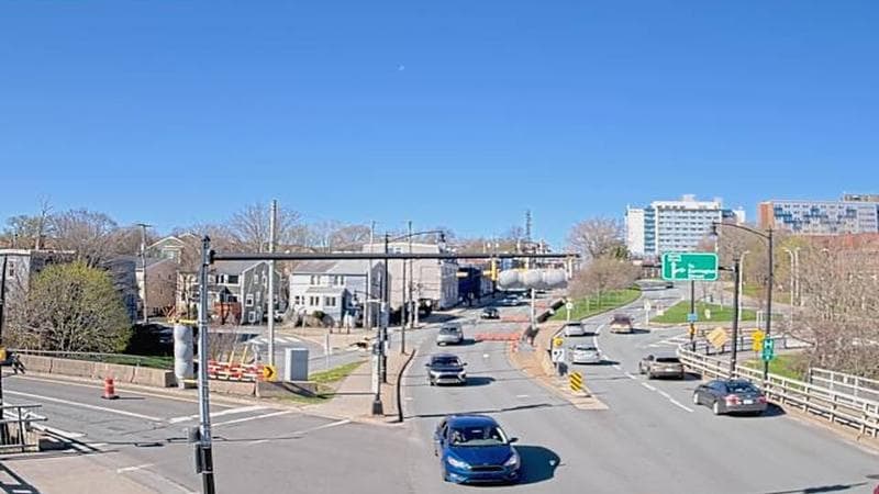 Mac Donald Bridge - Dartmouth bound