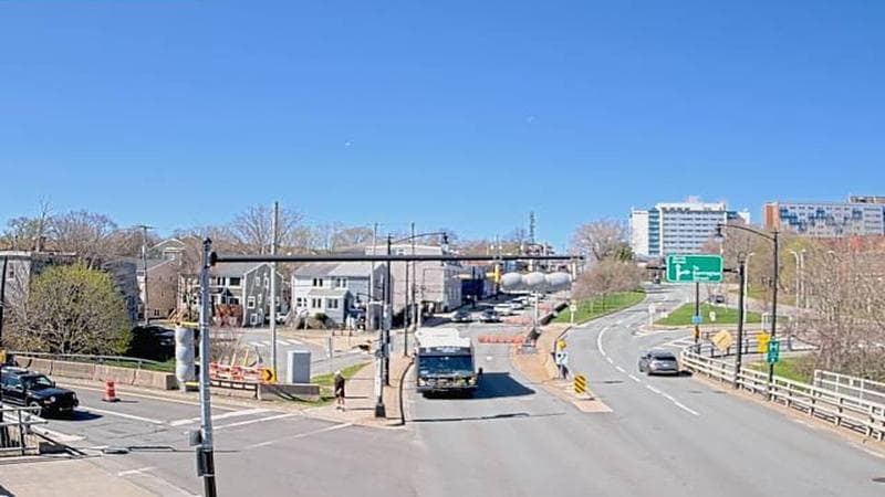 Mac Donald Bridge - Dartmouth bound
