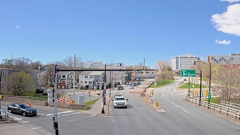 Mac Donald Bridge - Dartmouth bound