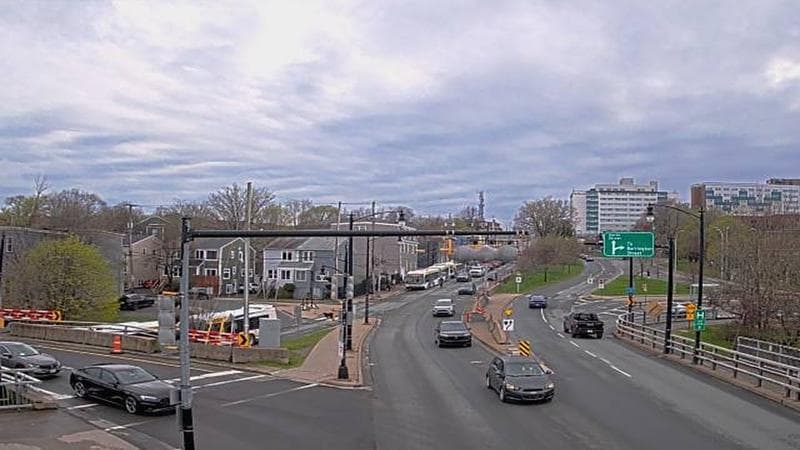 Mac Donald Bridge - Dartmouth bound