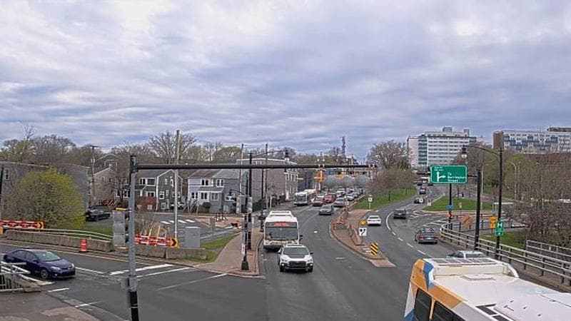 Mac Donald Bridge - Dartmouth bound