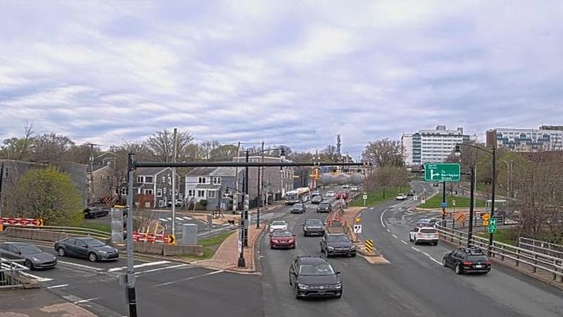 Mac Donald Bridge - Dartmouth bound