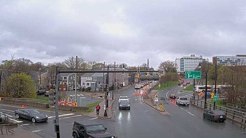 Mac Donald Bridge - Dartmouth bound