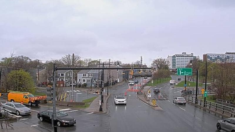 Mac Donald Bridge - Dartmouth bound