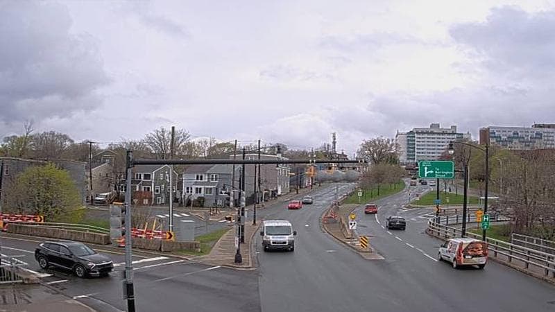 Mac Donald Bridge - Dartmouth bound
