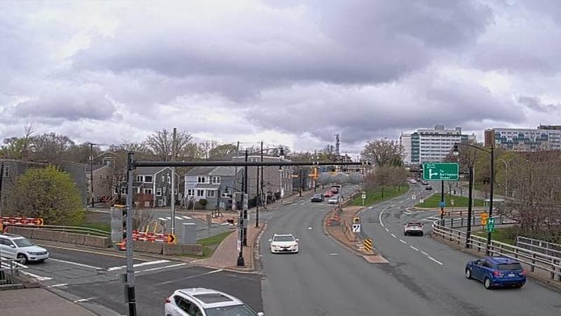Mac Donald Bridge - Dartmouth bound