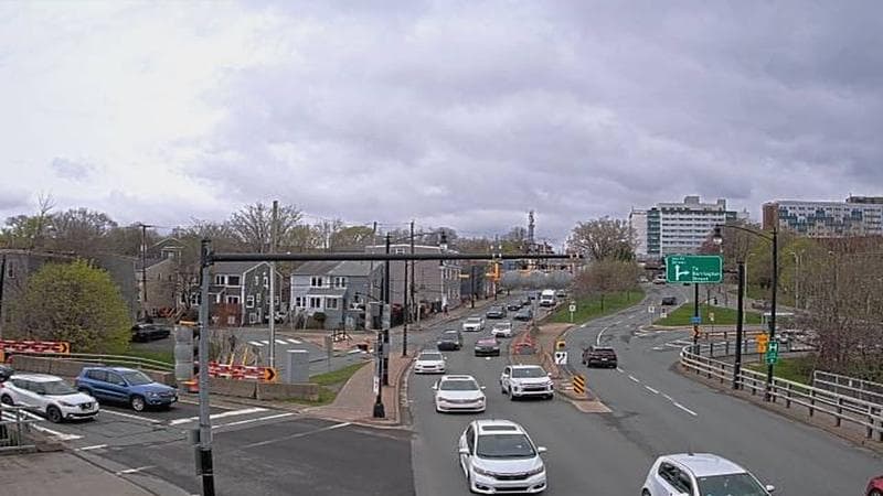 Mac Donald Bridge - Dartmouth bound