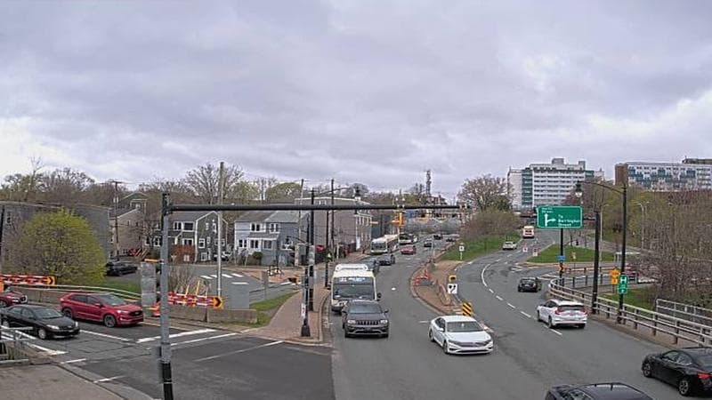 Mac Donald Bridge - Dartmouth bound