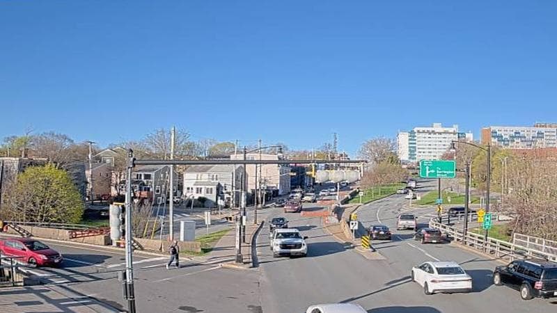 Mac Donald Bridge - Dartmouth bound