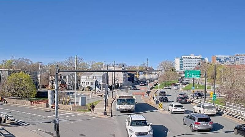 Mac Donald Bridge - Dartmouth bound