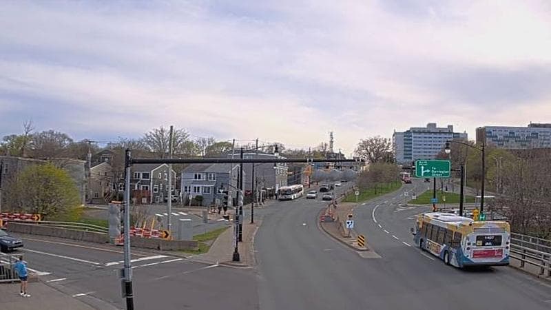 Mac Donald Bridge - Dartmouth bound
