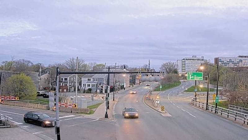 Mac Donald Bridge - Dartmouth bound