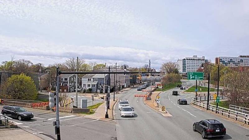 Mac Donald Bridge - Dartmouth bound