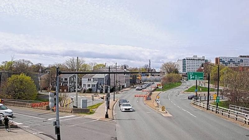 Mac Donald Bridge - Dartmouth bound