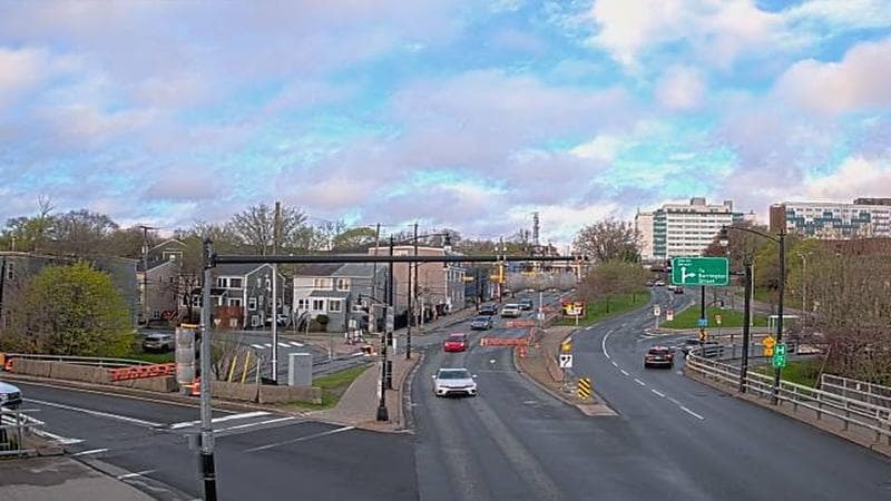 Mac Donald Bridge - Dartmouth bound