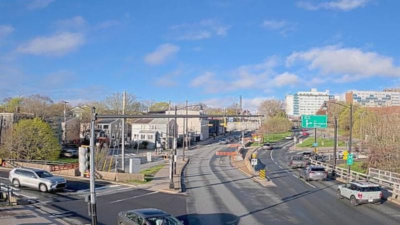 Mac Donald Bridge - Dartmouth bound