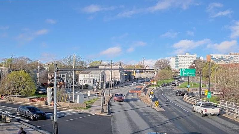 Mac Donald Bridge - Dartmouth bound