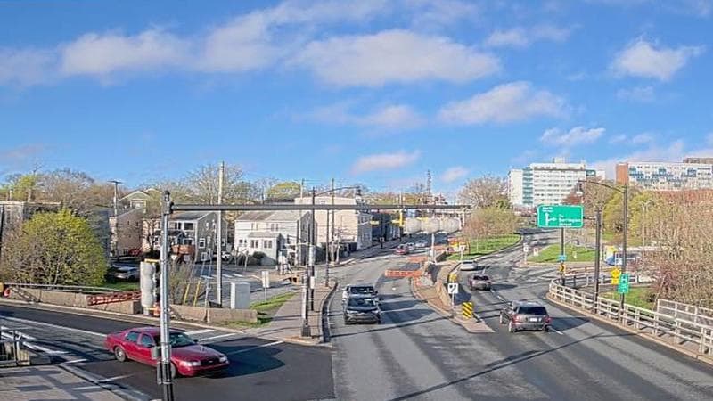 Mac Donald Bridge - Dartmouth bound