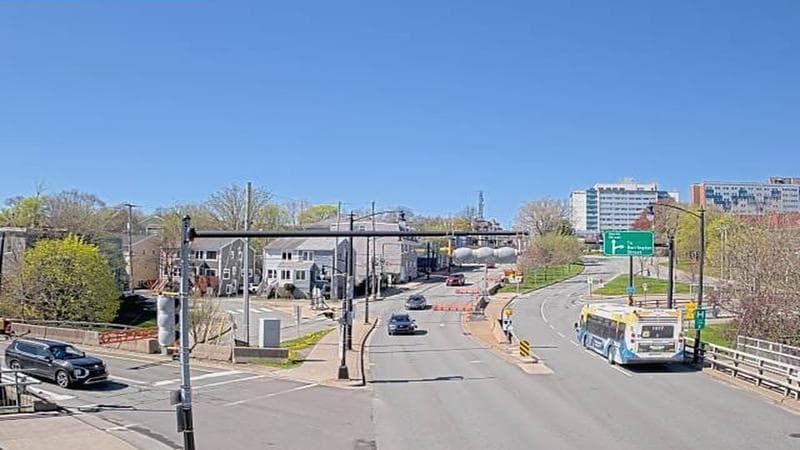 Mac Donald Bridge - Dartmouth bound