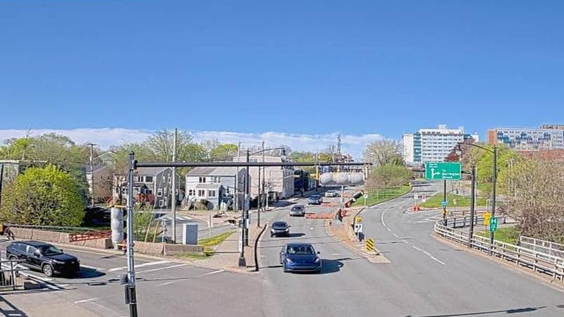 Mac Donald Bridge - Dartmouth bound