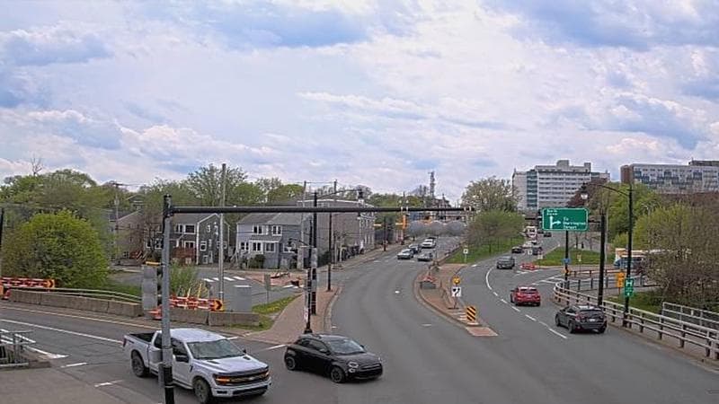 Mac Donald Bridge - Dartmouth bound
