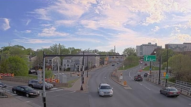 Mac Donald Bridge - Dartmouth bound