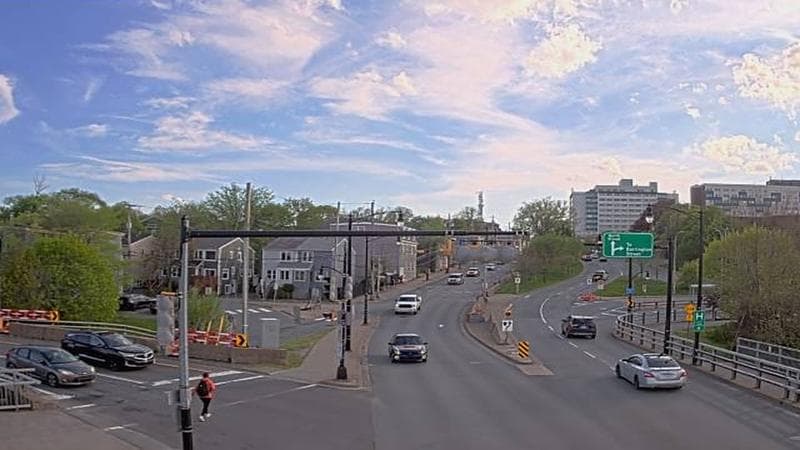 Mac Donald Bridge - Dartmouth bound