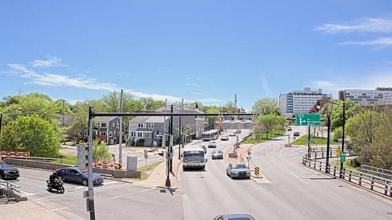 Mac Donald Bridge - Dartmouth bound