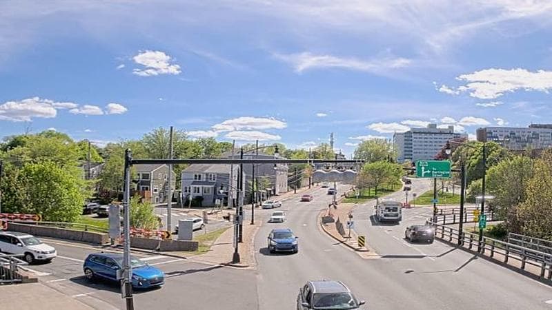 Mac Donald Bridge - Dartmouth bound