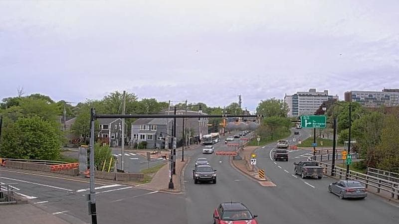 Mac Donald Bridge - Dartmouth bound