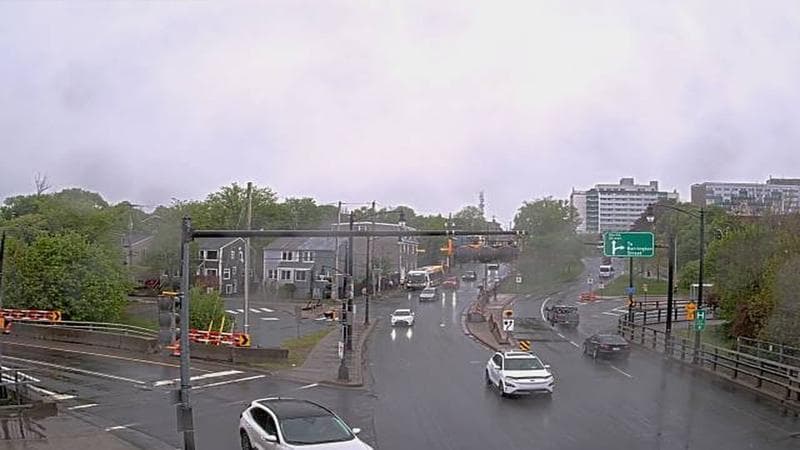 Mac Donald Bridge - Dartmouth bound