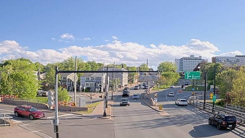 Mac Donald Bridge - Dartmouth bound