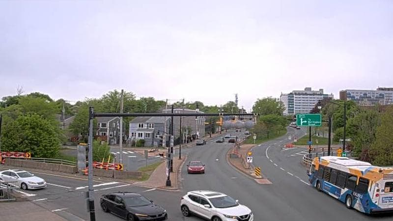 Mac Donald Bridge - Dartmouth bound