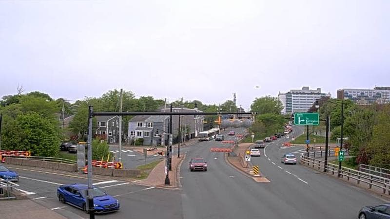 Mac Donald Bridge - Dartmouth bound