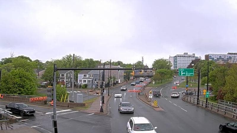 Mac Donald Bridge - Dartmouth bound
