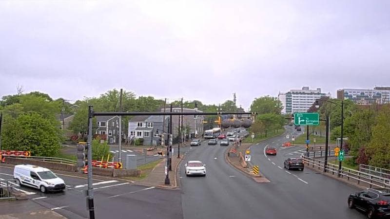 Mac Donald Bridge - Dartmouth bound